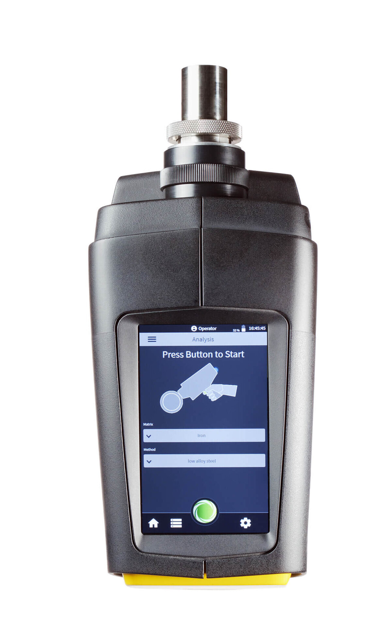 ferro.lyte® probe head with touchscreen