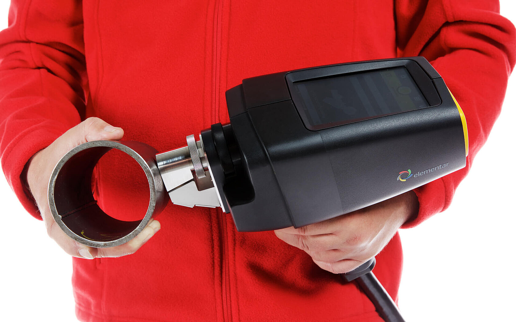 Measurement of a small metal sample