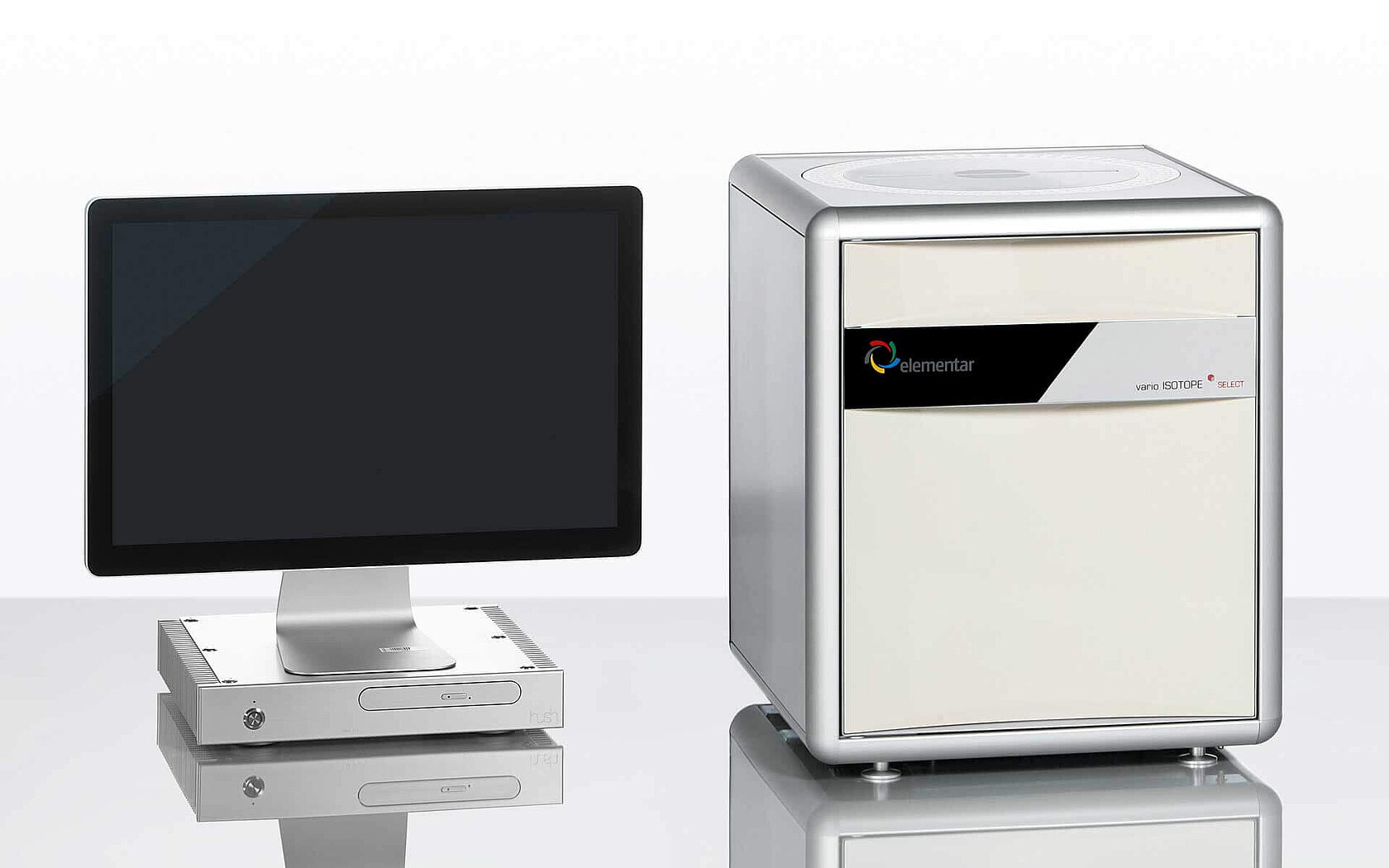 Elemental analyzer vario ISOTOPE select for EA-IRMS with monitor