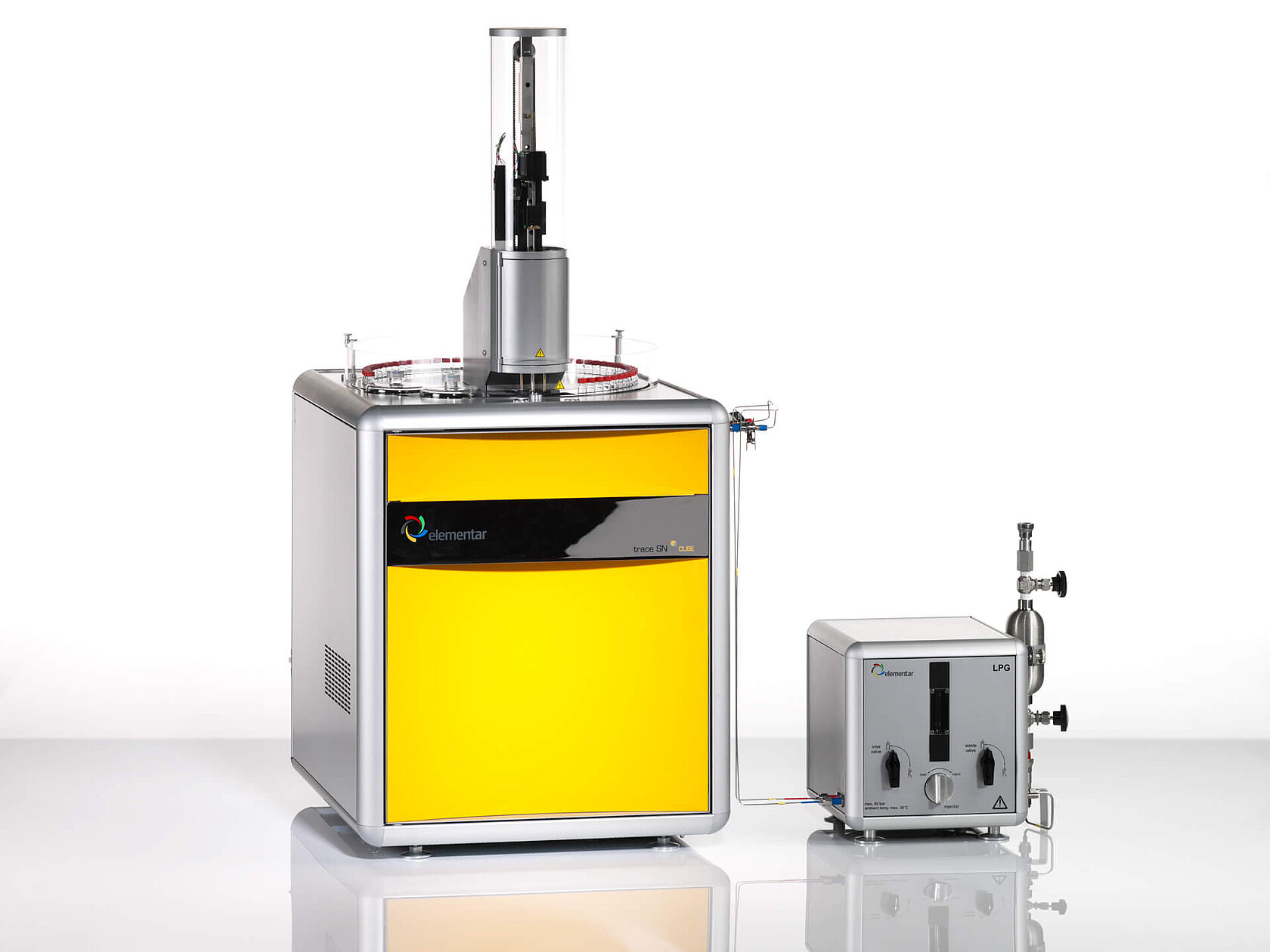 Sulfur and nitrogen analyzer trace SN cube with LPG module
