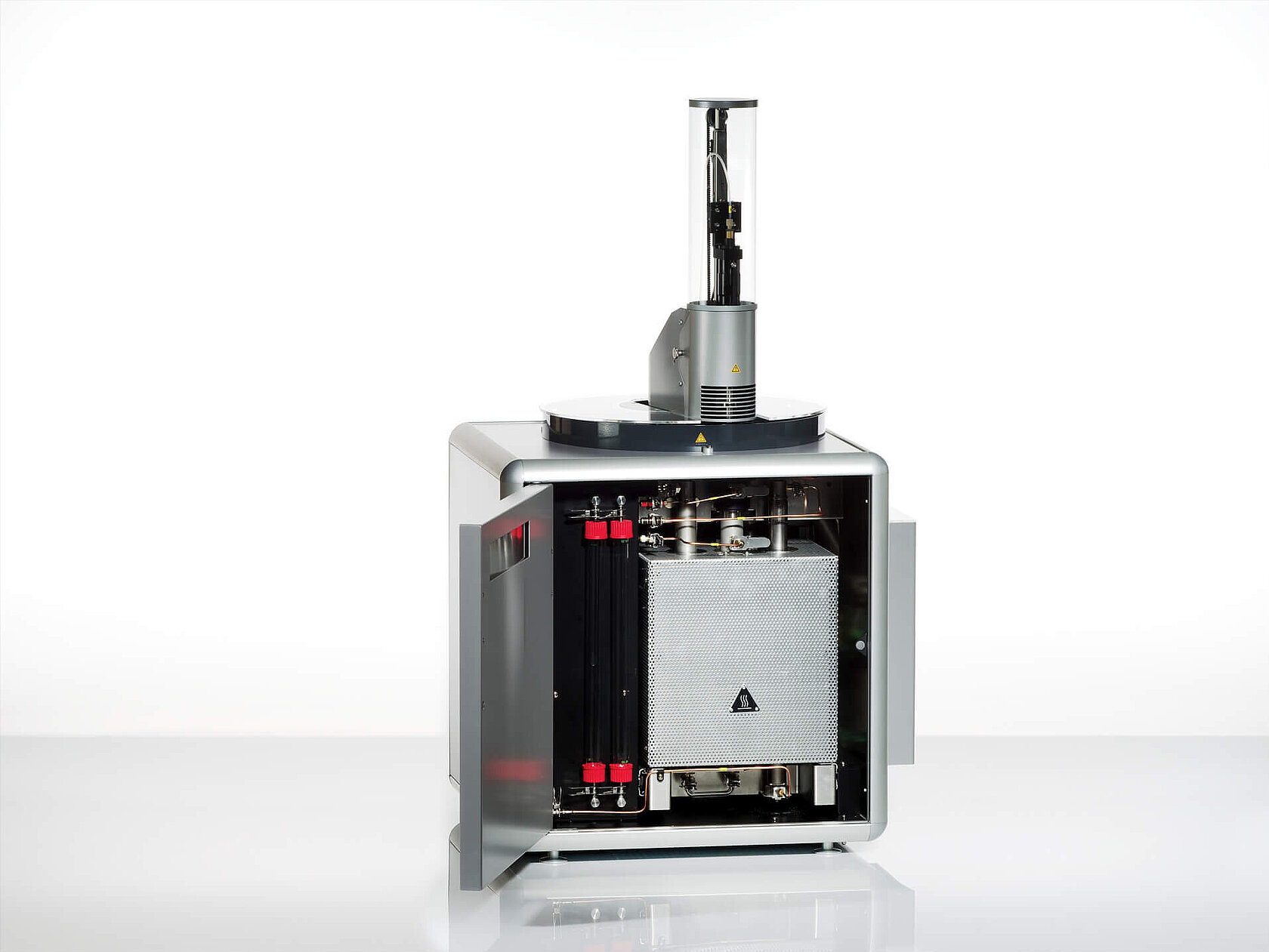 Nitrogen and protein analyzer rapid MAX N exceed with open door