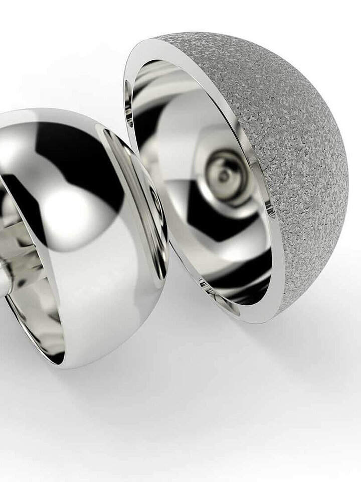 Artificial metal joint