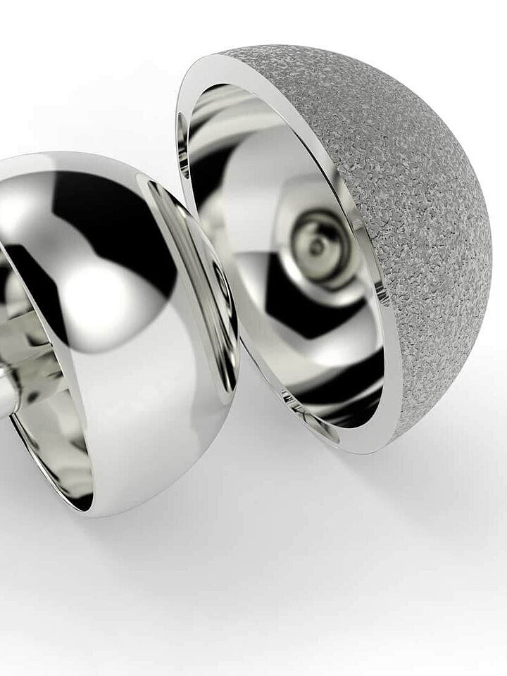 Artificial metal joint