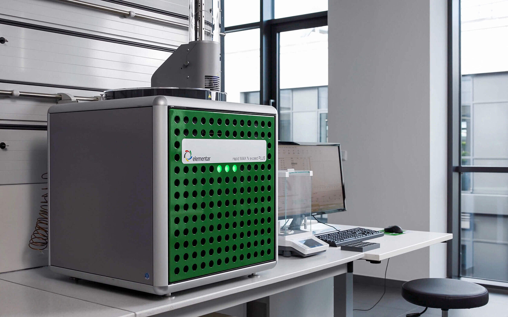 Nitrogen and protein analyzer rapid MAX N exceed PLUS