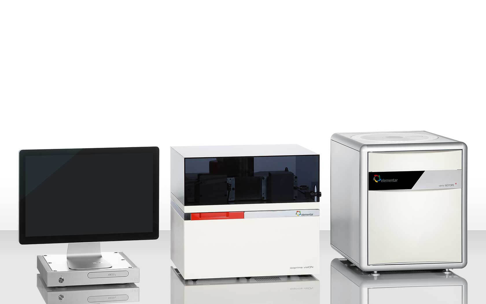 Elemental analyzer vario ISOTOPE cube as part of the BiovisION IRMS system