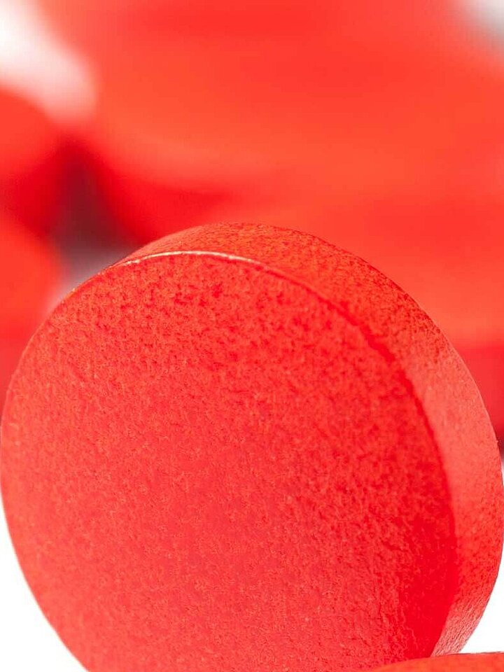 Rote Tabletten
