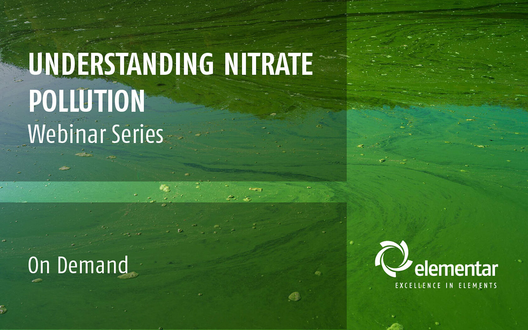 Elementar Nitrate Pollution Webinar Series - Elementar