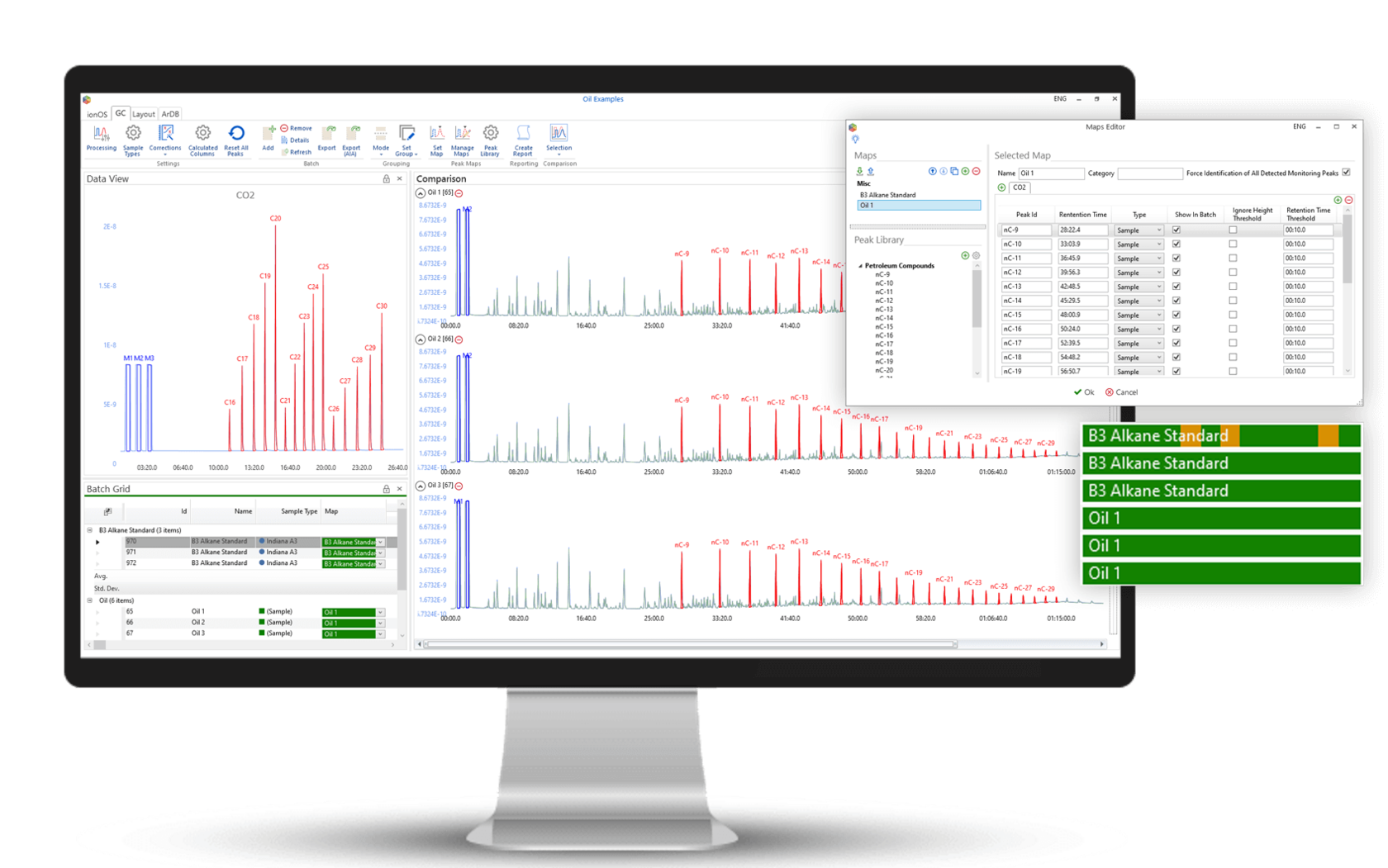 ionOS ピークマップ