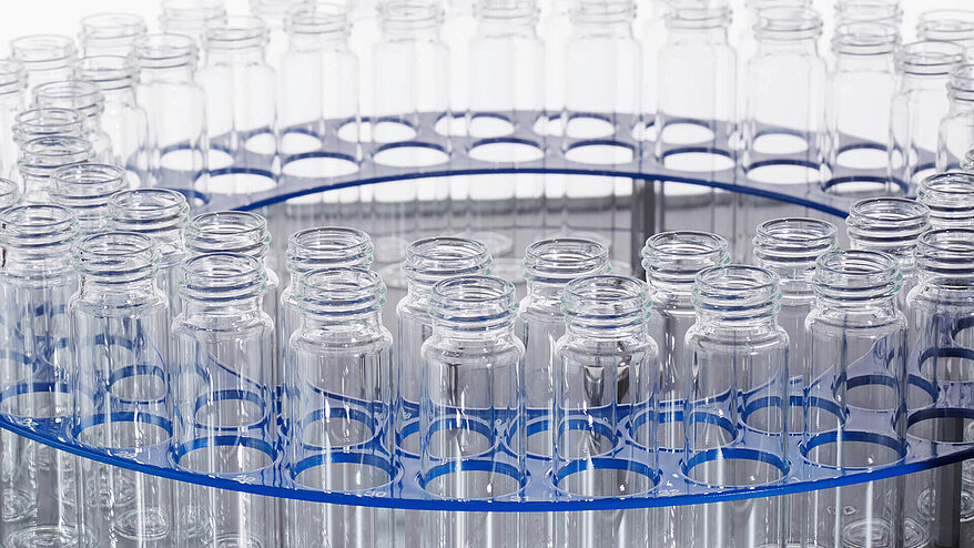 enviro TOC autosampler with vials