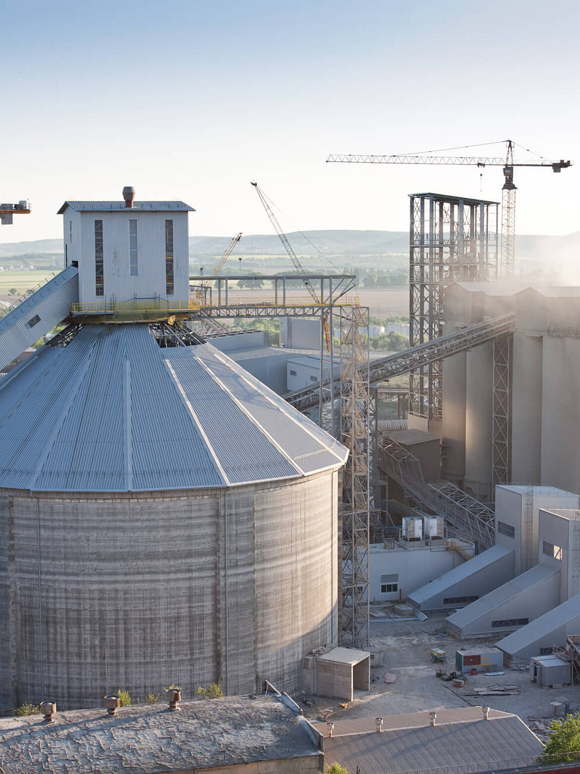 製造工程でのセメント分析