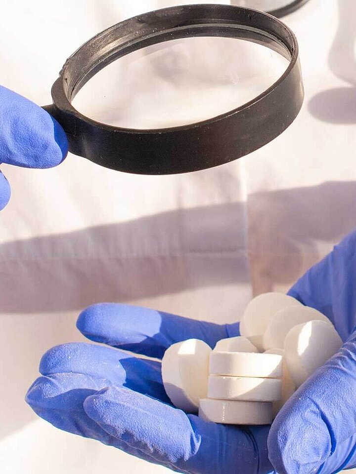 Examination of drugs