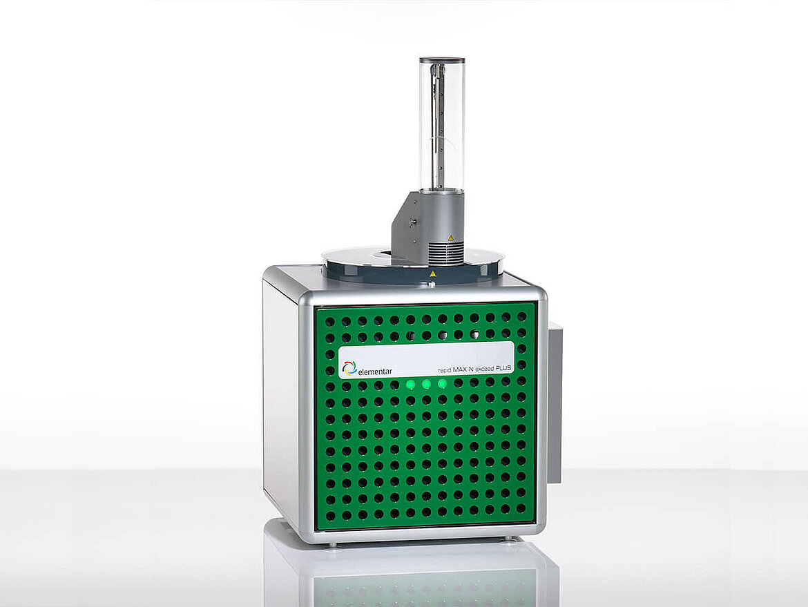 rapid MAX N exceed PLUS nitrogen and protein analyzer