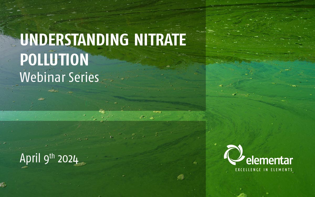 Elementar Nitrate Pollution Webinar Series - Elementar